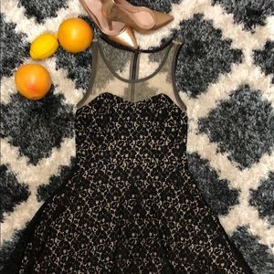 little Romantic Lace Black Dress